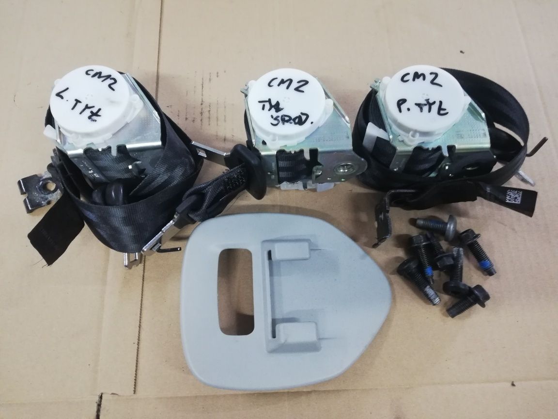 Pasy bezpieczeństwa tylne tył komplet Ford C-max mk2 II prawy lewy