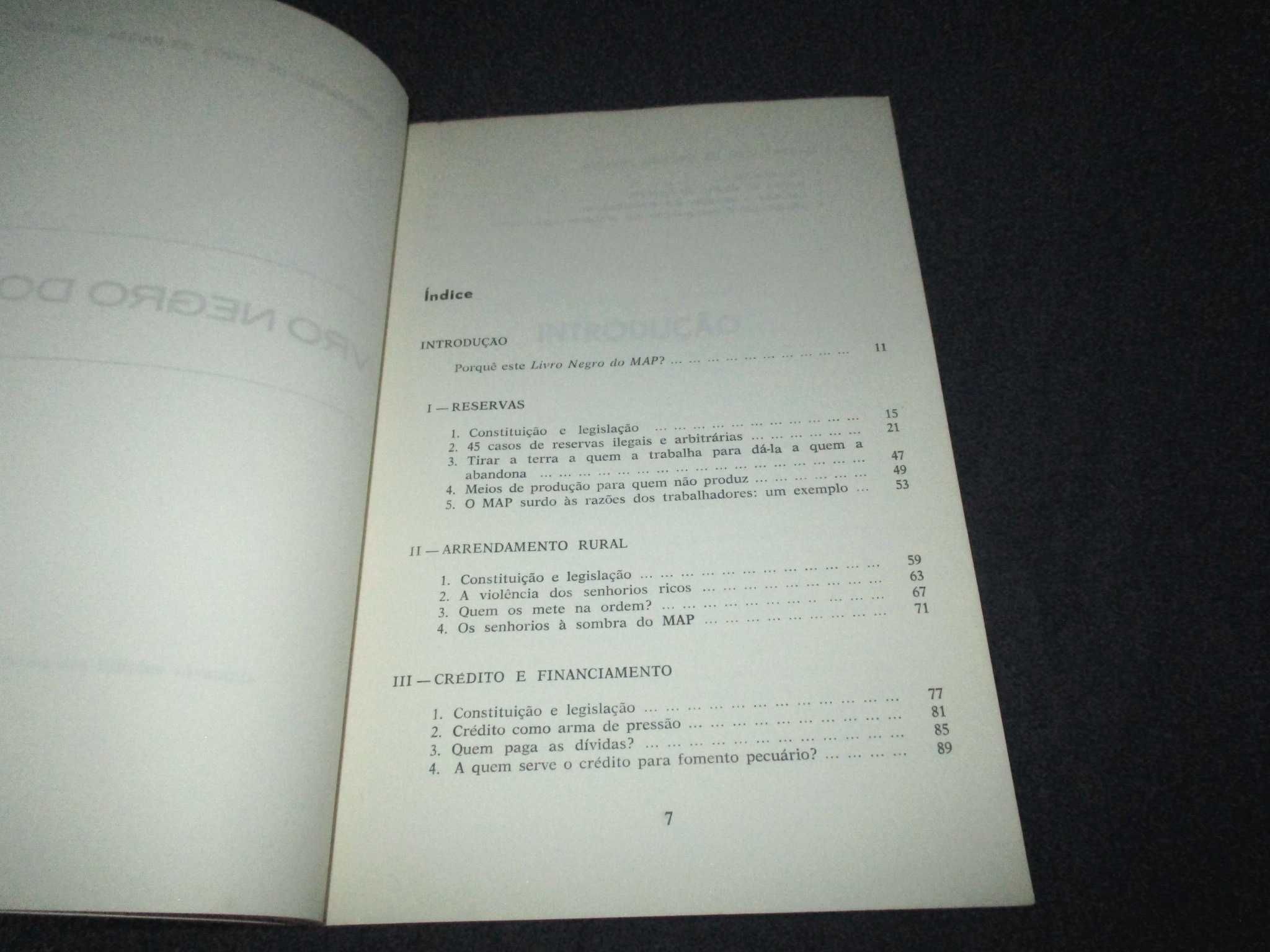 Livro Negro do MAP Edições Avante 1977