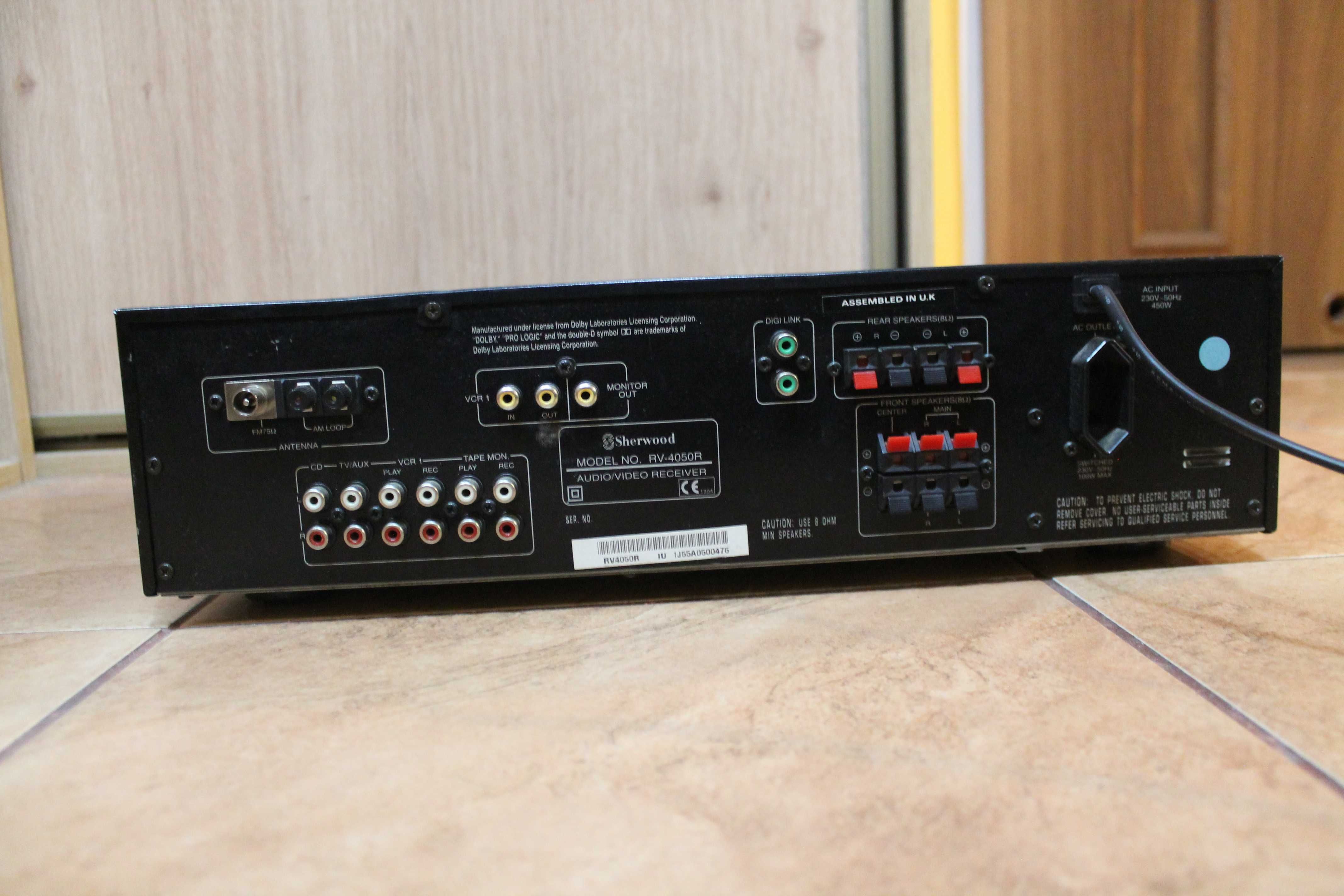 Amplituner Kino Domowe 5.0 Sherwood RV-4050