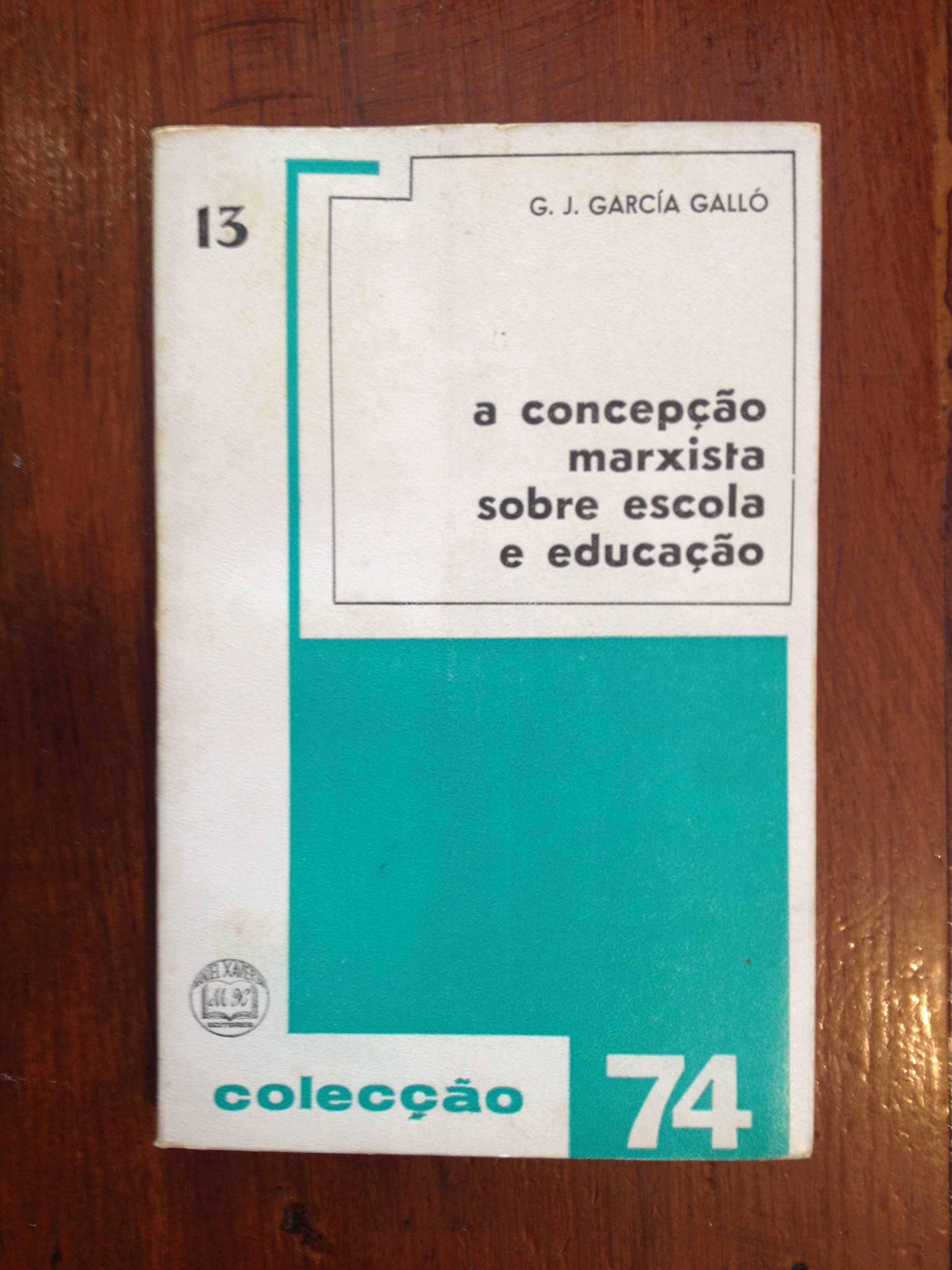 G. J. García Galló - A concepção Marxista sobre escola e educação