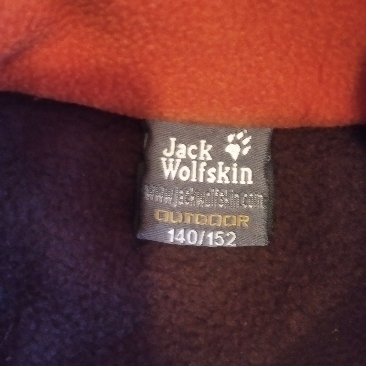 Bluza polar Jack Wolfskin na wzrost 140,146,152 cm