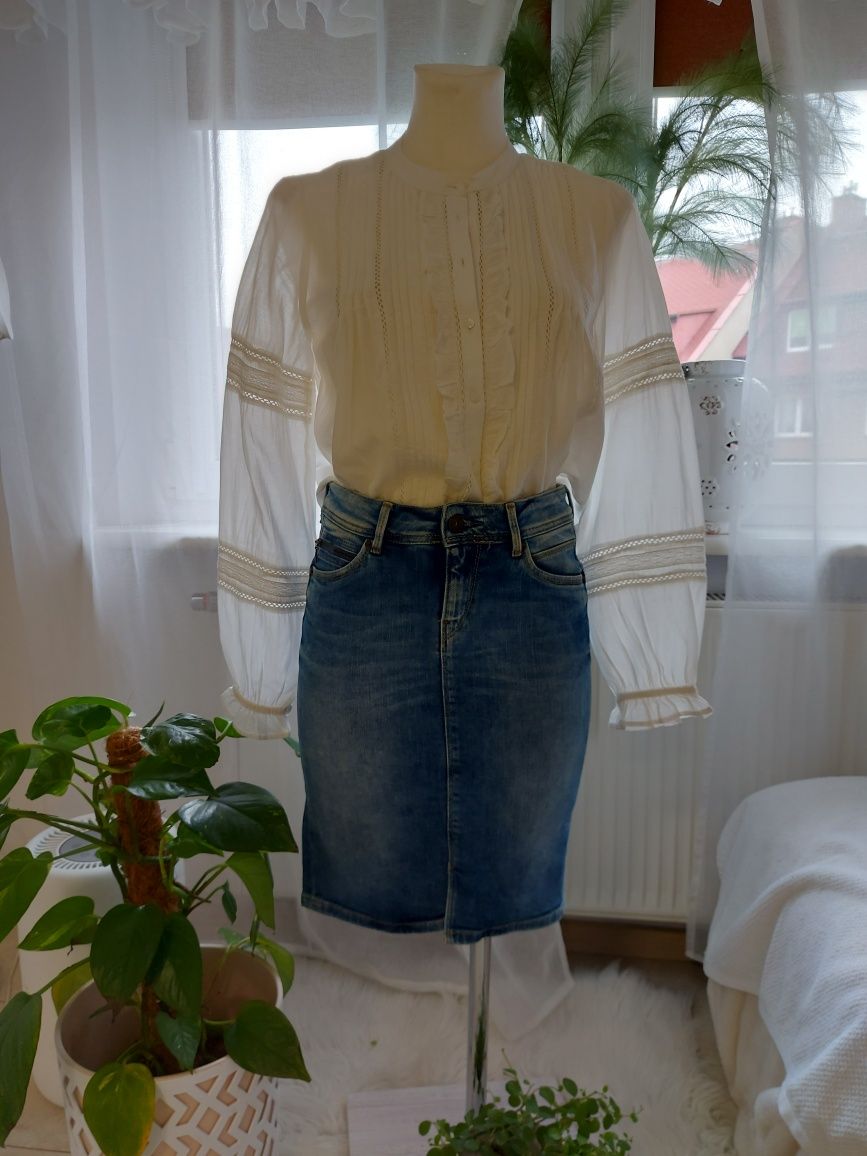 Spódniczka Pepe Jeans S jeansowa