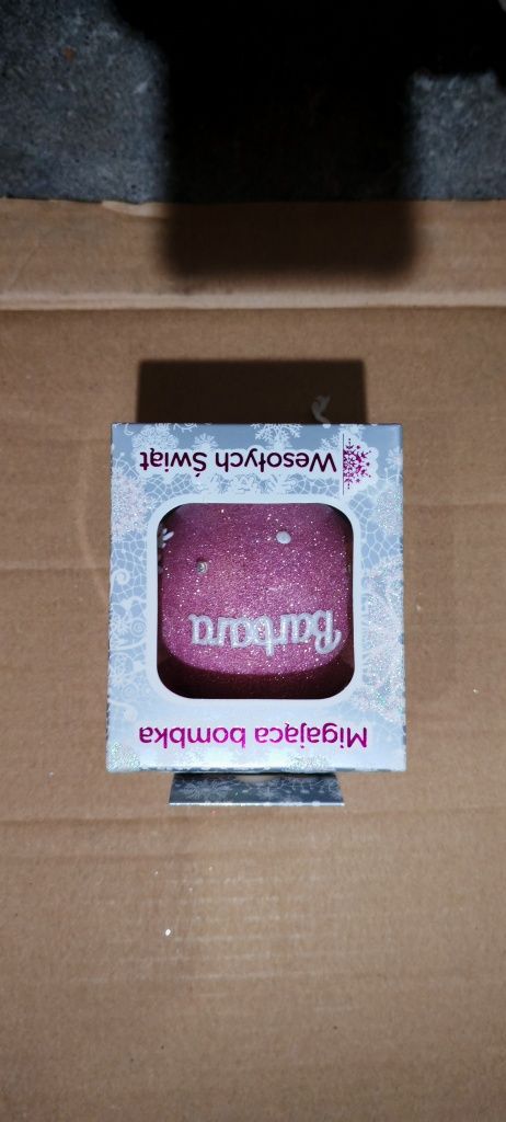 Migająca bombka LED,  BARBARA