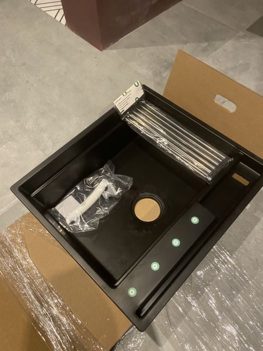 Zlewozmywak kuchenny granitowy jednokomorowy