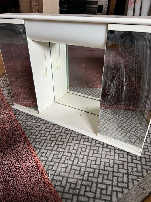 Szafka łazienkowa, biała 60x40x15