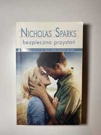 Ksiazka romans Nicholas Sparks bezpieczna przystań