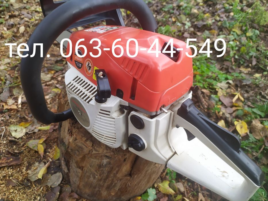 Мощная Бензопила 2,9 кВт для работы в лесу