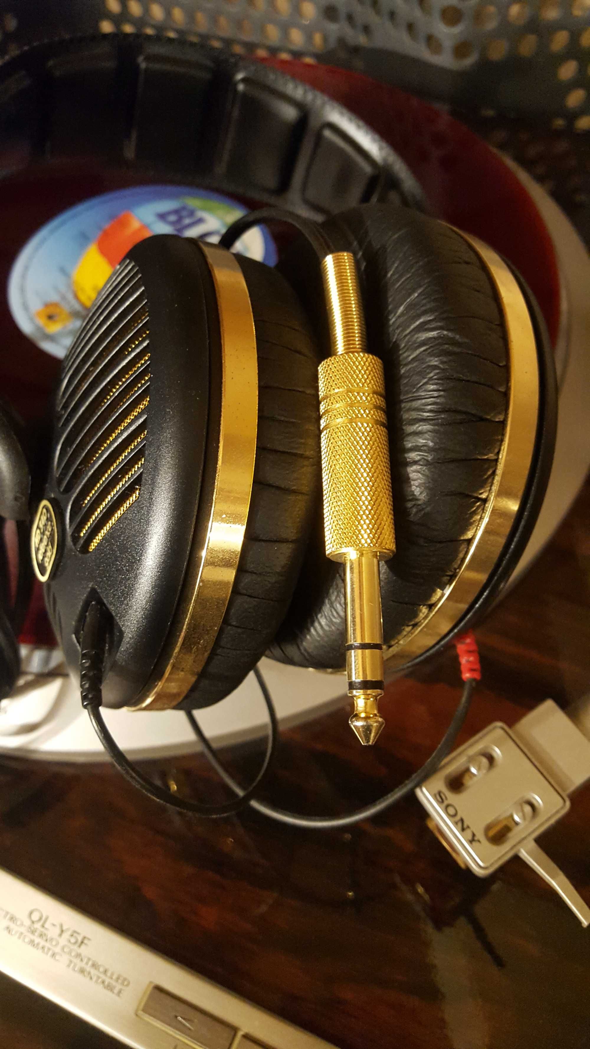 słuchawki audio sennhaiser 540 hd reference gold