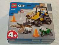 lego city 60284 roadwork truck selado