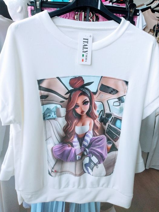 Komplet welurowy laleczka 1