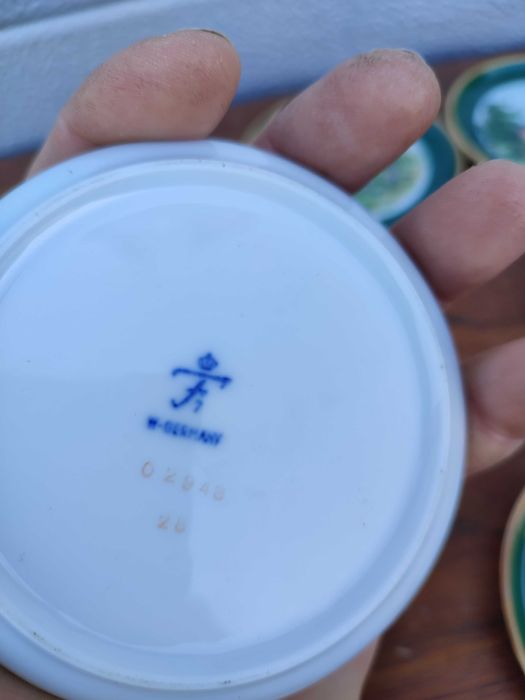 Konfiturówki - talerzyki - Motyw myśliwski - Fustenberg - Design - Z