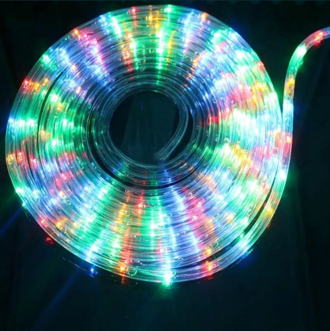 Wąż świetlny LED 10m biały ciepły zewnętrzny wewnętrzny  lampki ozdoby