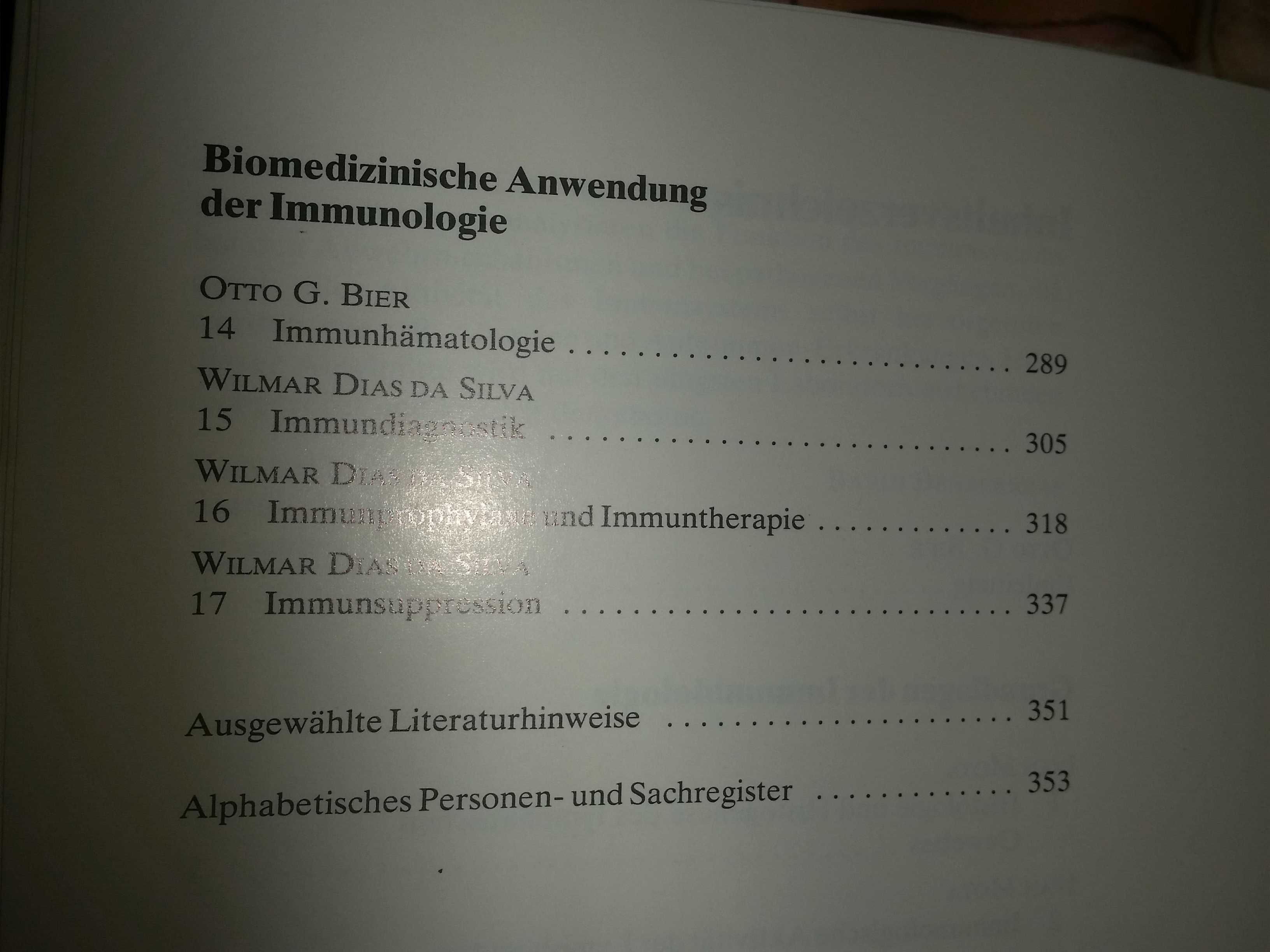 Immunologie Immunologia książka medyczna niemiecka