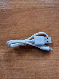 Kabel micro USB, biały.