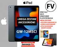 NOWY Apple iPad 10,2 WI-FI 64GB 9G +DODATKI SmartCase Szkło GW-12ms FV
