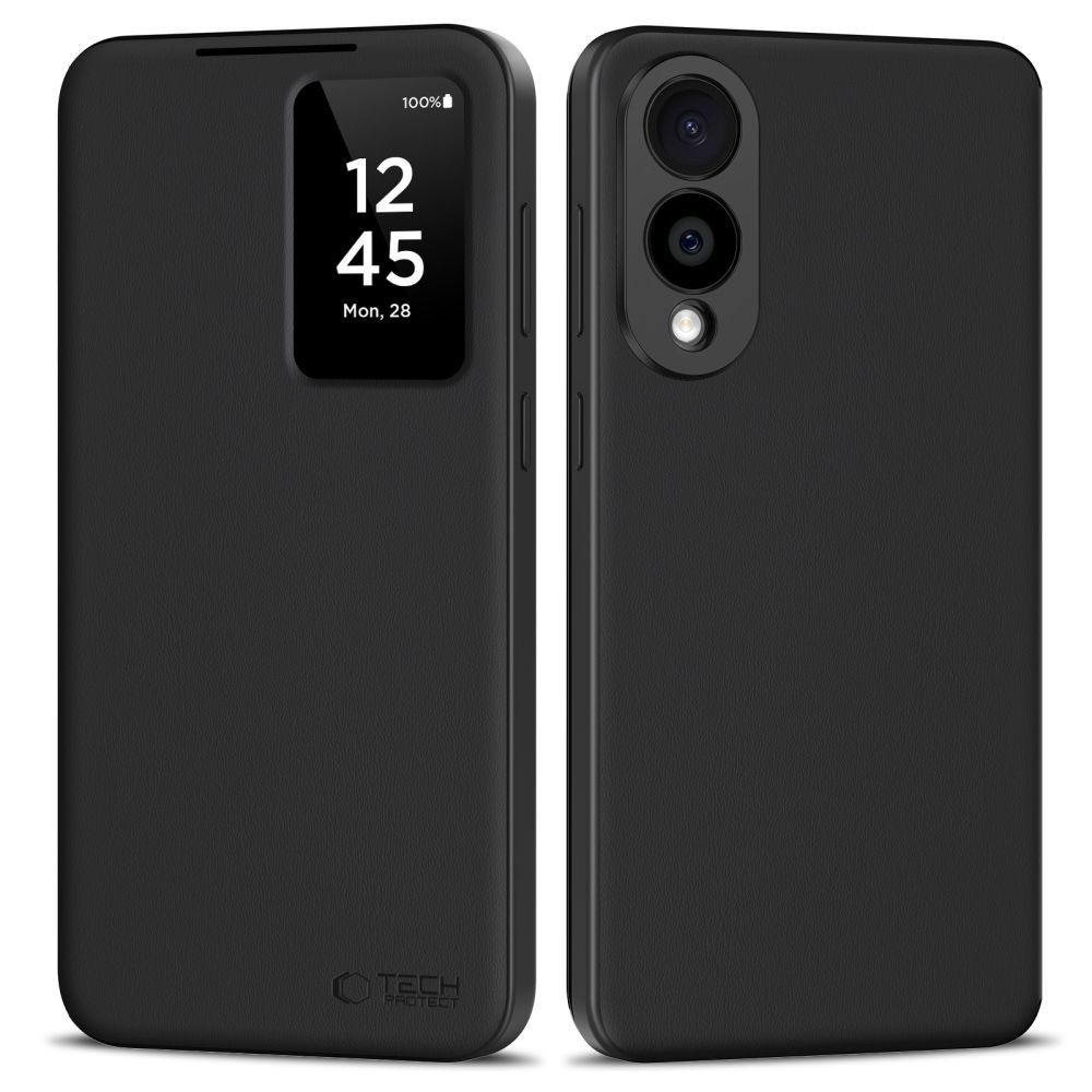 Tech-Protect Smart Wallet Galaxy S25 Edge Matte Black