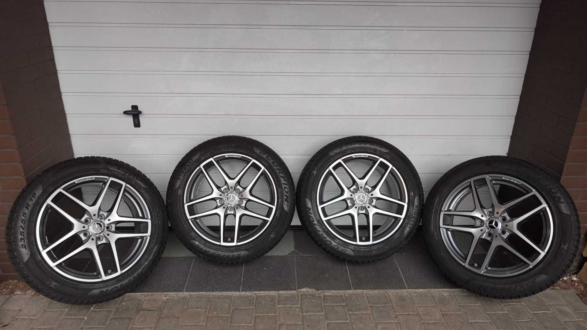 Koła Mercedes GLC W253 19'' 5x112 opony zimowe 235/55/19 (GD1115)
