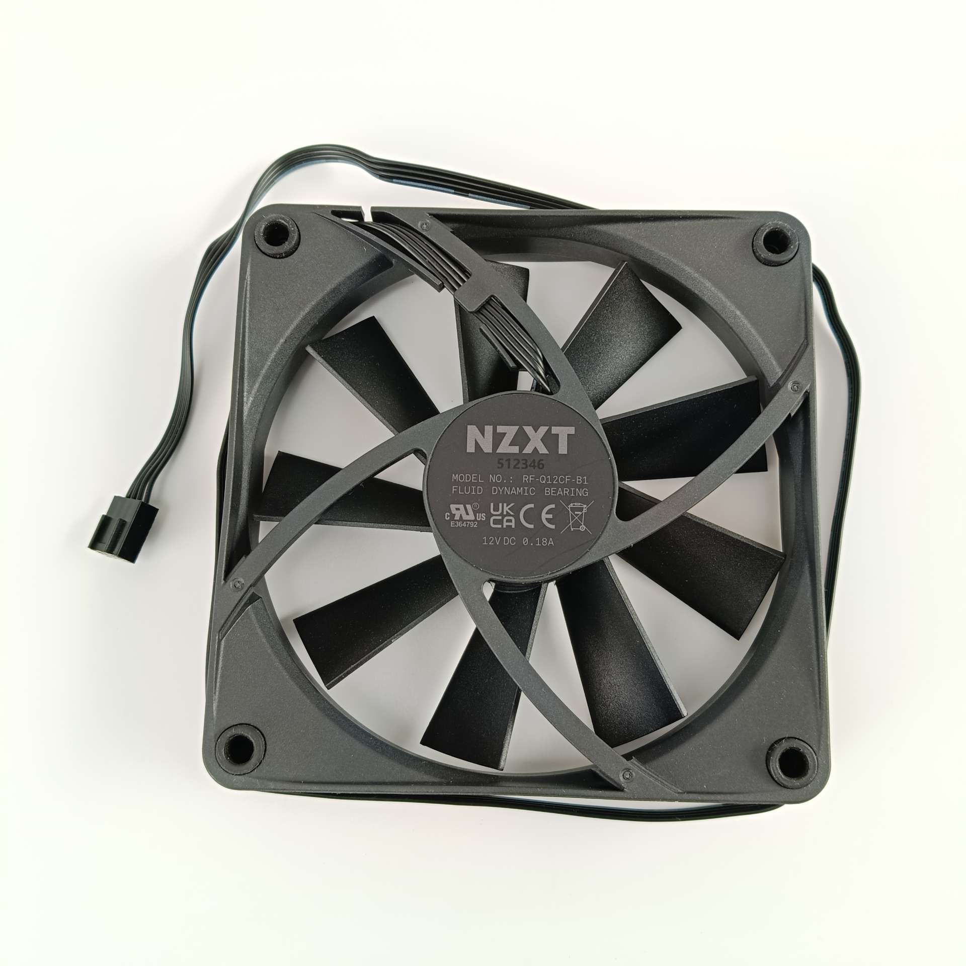 Wentylator NZXT 120 x 120 mm RF-Q12SF-B1 F120Q