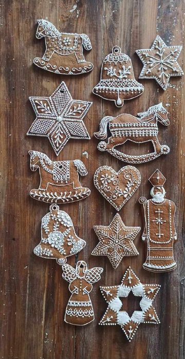 Pierniki Ozdoby Święta Prezent Pierniczki