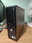 Computador DELL OPTIPLEX 745 com monitor e acessórios