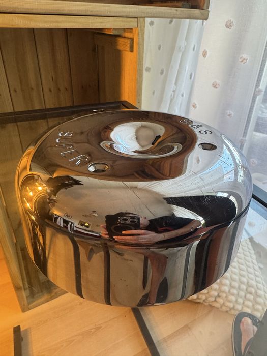 Chromowana osłona filtra S&S do Harley Davidson oryginał OEM