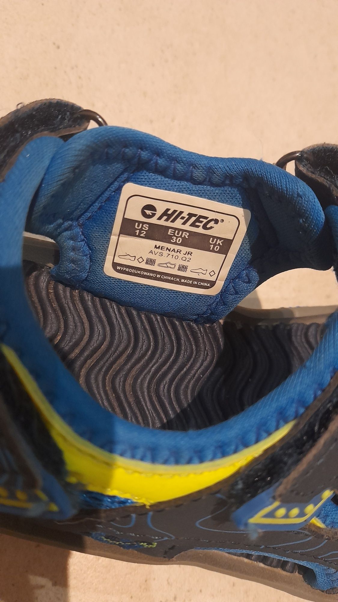 Sandały dziecięce firmy hi-tec rozmiar 30