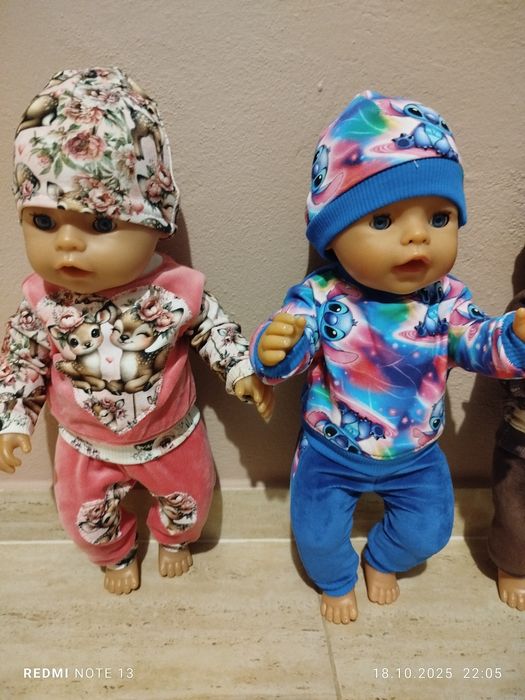 Zestaw ubranek dla lalki bobas Baby born