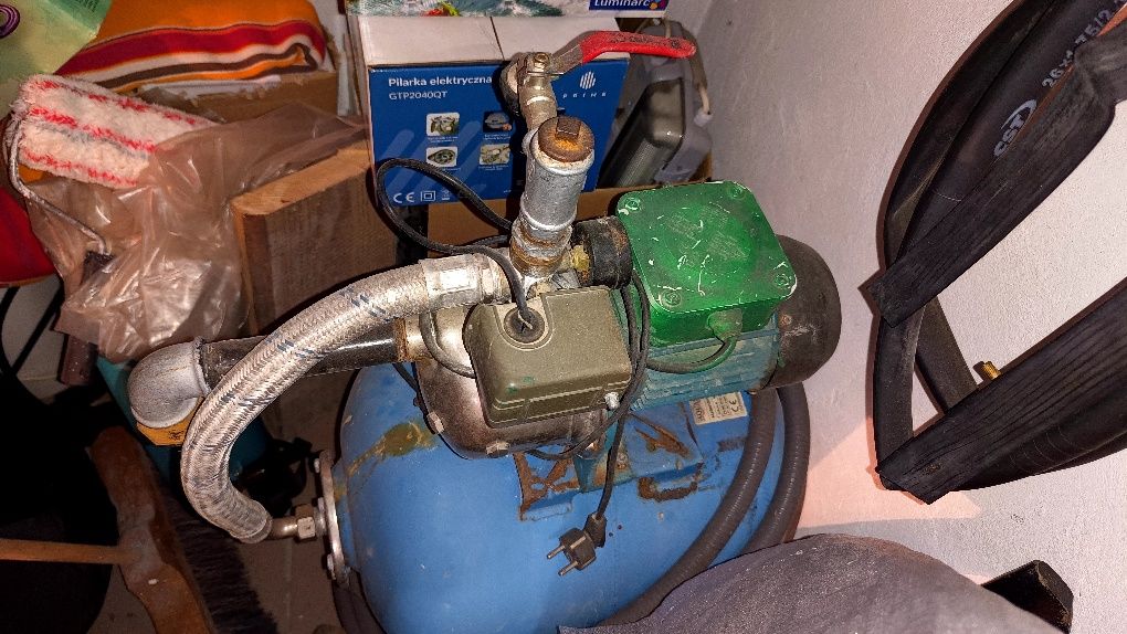 Hydrofor 50l włoskiej firmy Aquasystem