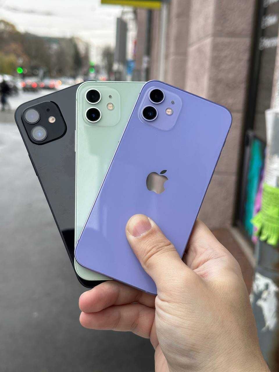 iPhone 12 64/128Gb Black/Purple/Green. Розстрочка