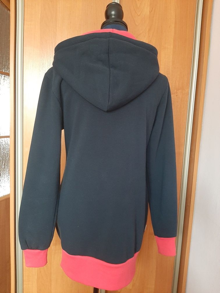 Bluza damska z kapturem rozpinana