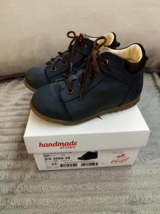 Buty Emel skórzane rozmiar 23 stan bardzo dobry