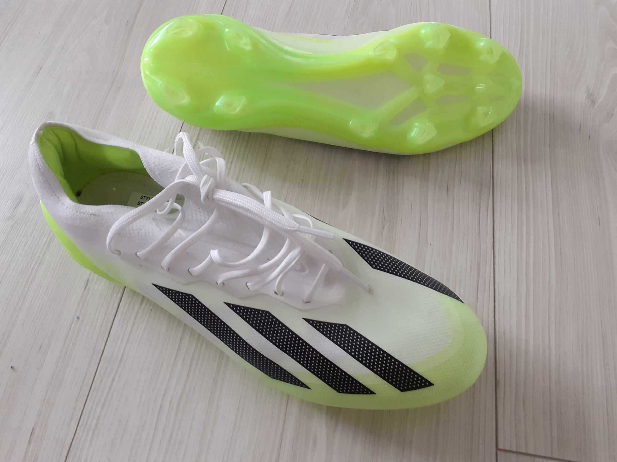Profesjonalne buty piłkarskie korki Adidas X Crazyfast.1 FG HQ4516, 44