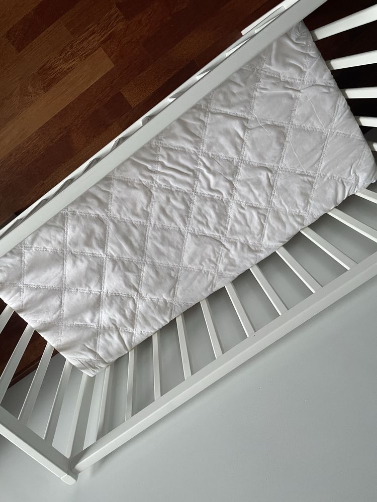 Mini-łóżeczko dostawka drewniana Woodies bedside crib 90x40 materac