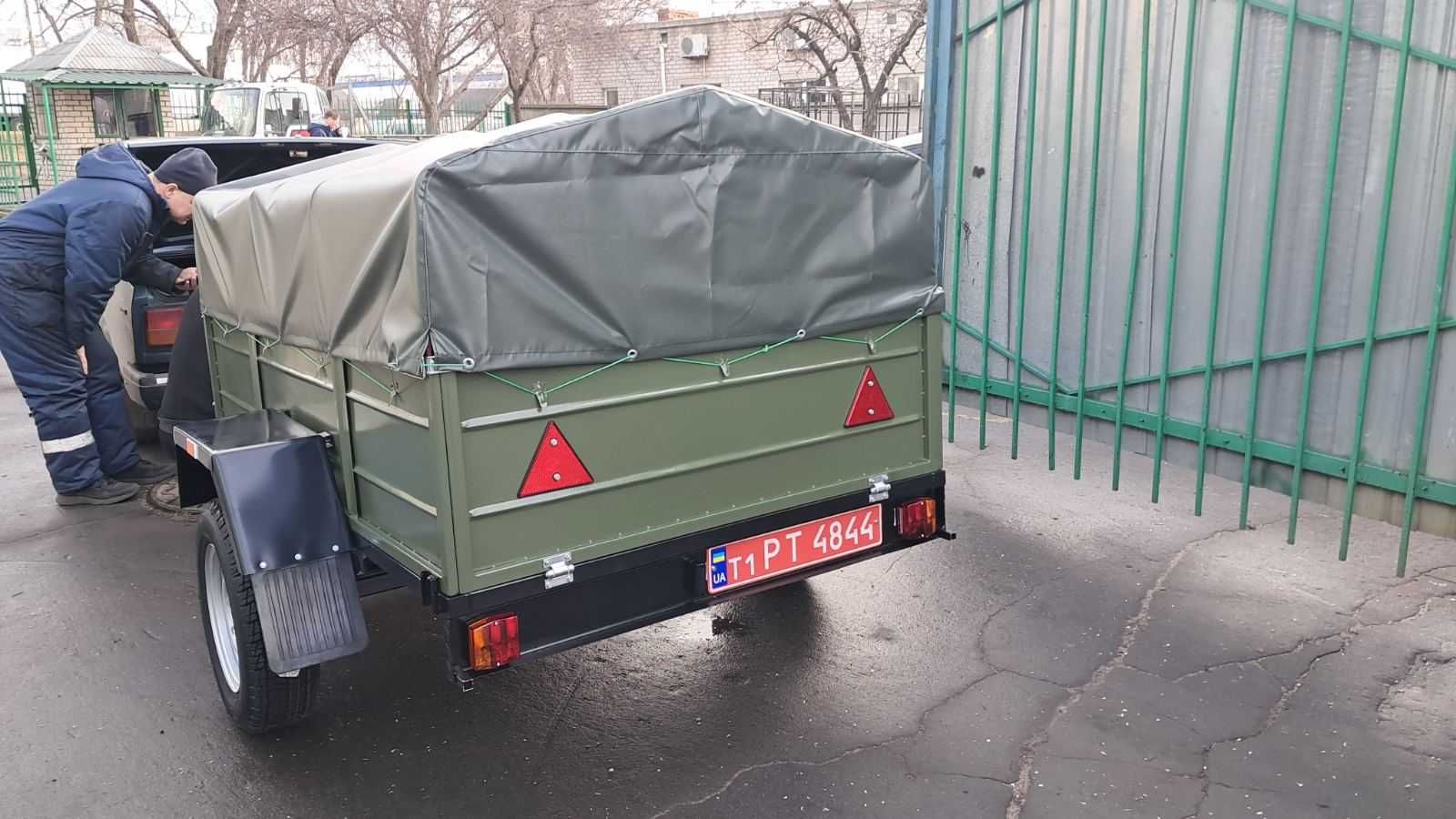 ПРИЦЕП причіп до авто двохметровий 2000/1300/450 с Завода Доставка
