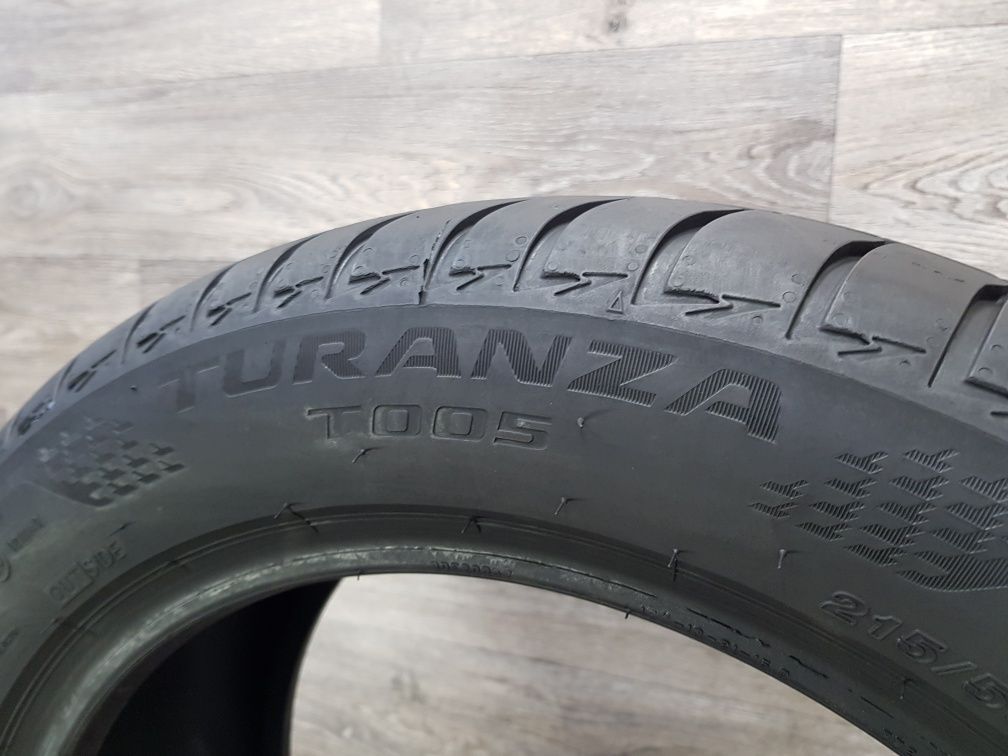 Колеса. Шини. Резина. 215/55/r17 BRIDGESTONE TURANZA T005