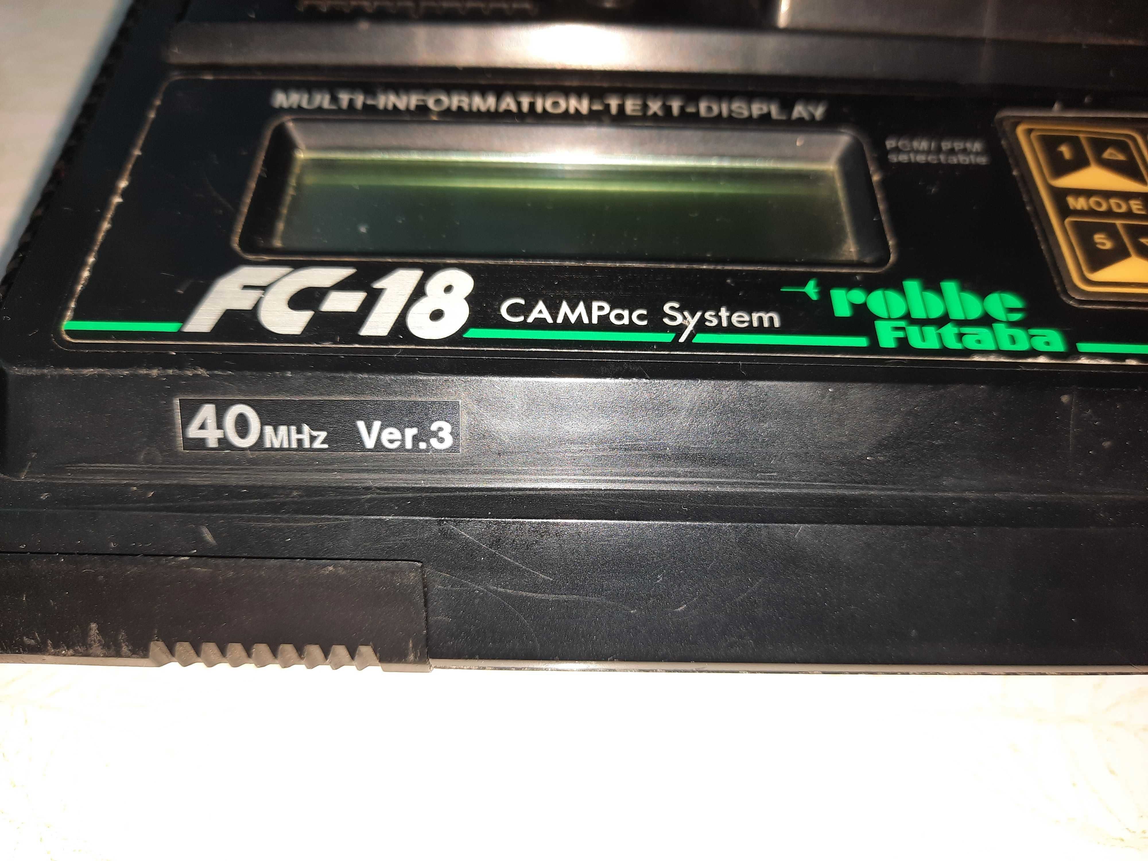 Пульт Futaba CAMPac System FC-18 ver 3, 40 Mhz