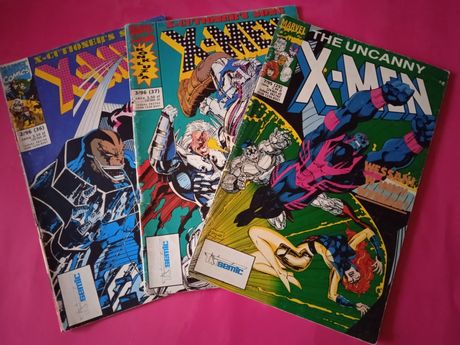 Комиксы "Люди Икс" X-man MARVEL comics 1993-х годов(на польском языке)