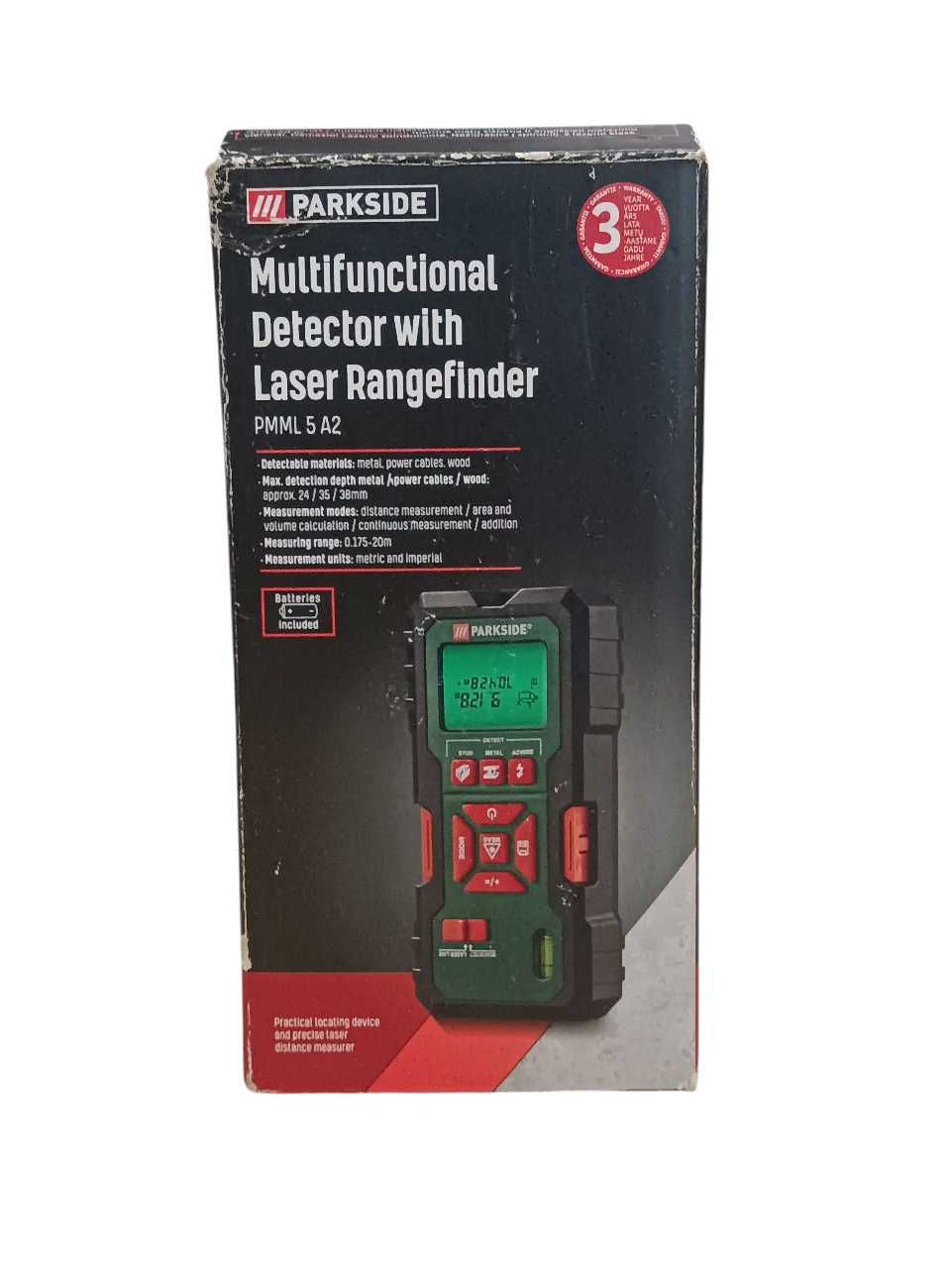 Detektor wielofunkcyjny Parkside PMML 5 A2 laser