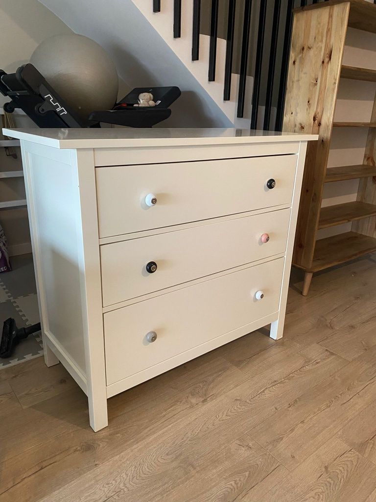 Komoda IKEA Hemnes 3 szuflady biała