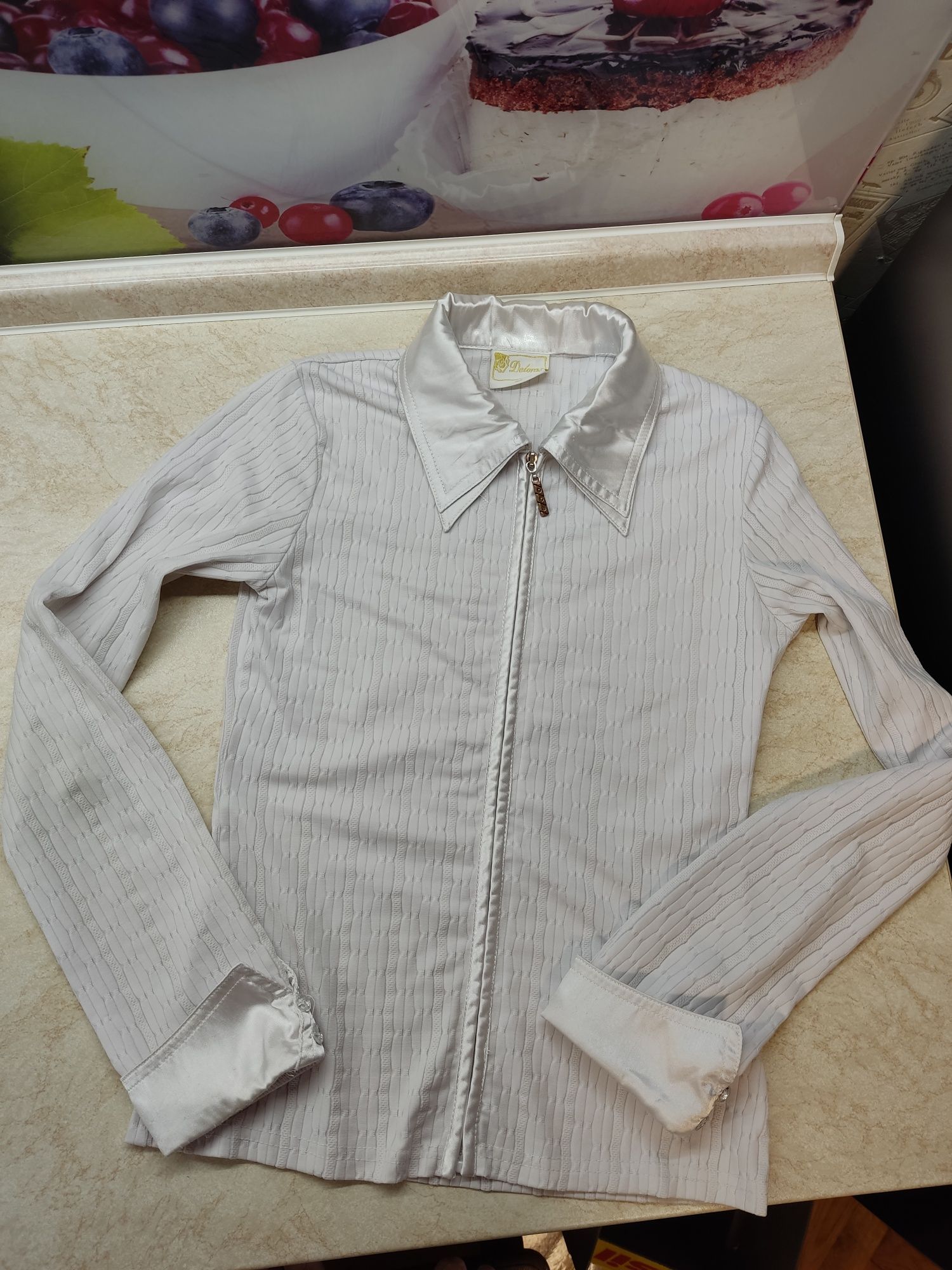Сарафан, блузка, рубашка школьная на 8-9 лет