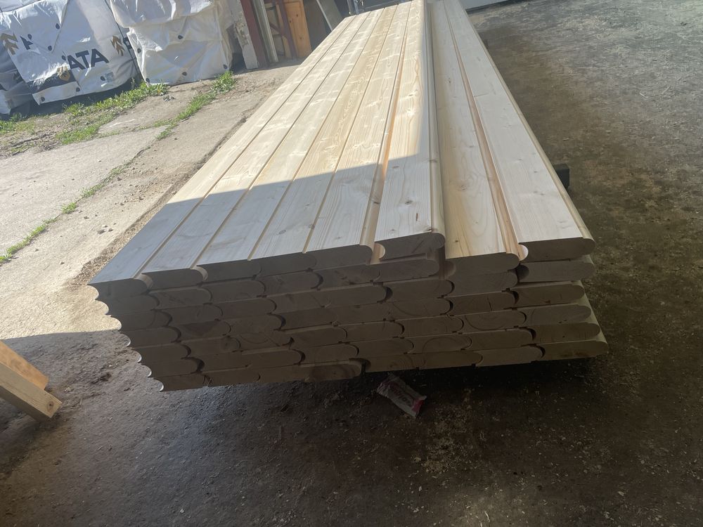PROMOCJA!!Boazeria 23 mm x 125 mm, klasa PF1 sucha Świerk Skandynawski