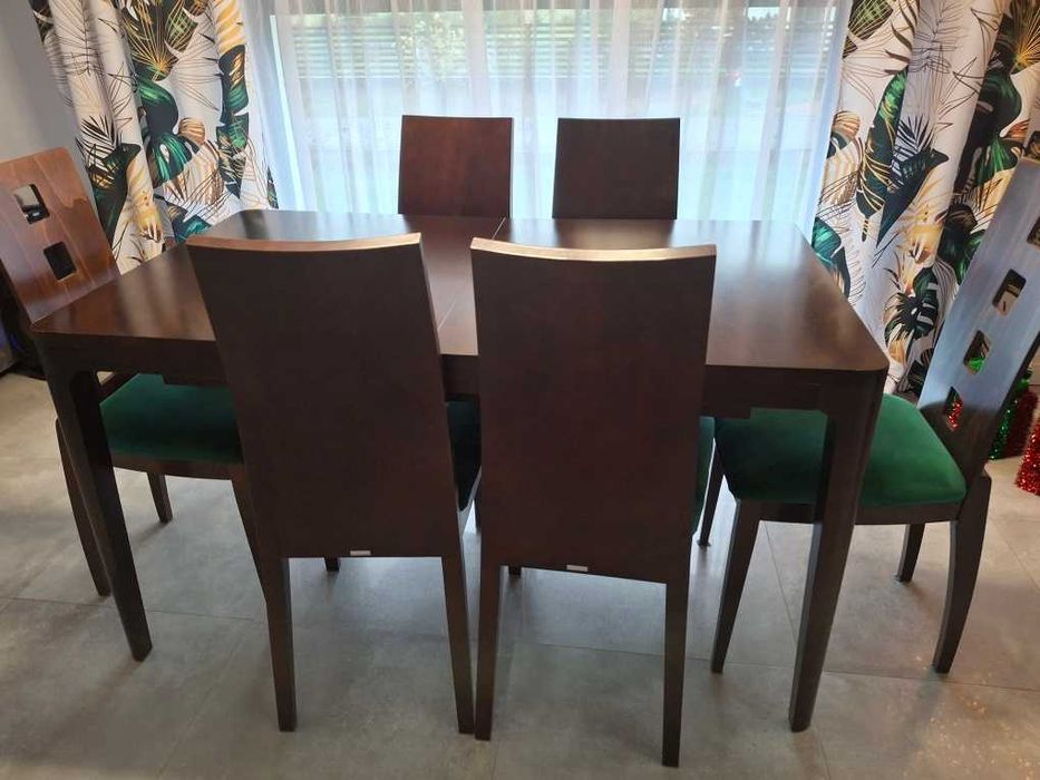 stół drewniany rozkładany