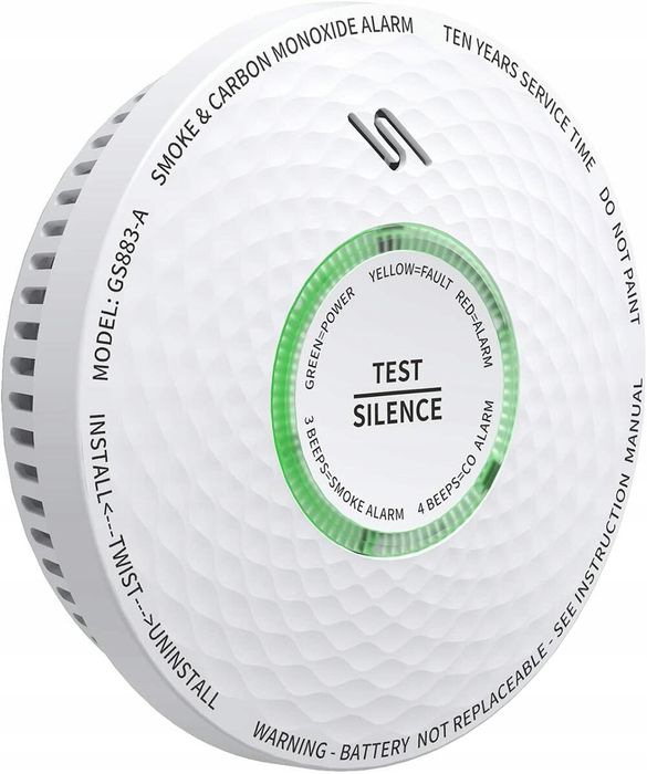 Meross Czujnik Dymu I Tlenku Węgla