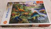 puzzle trefl dinozaury 200