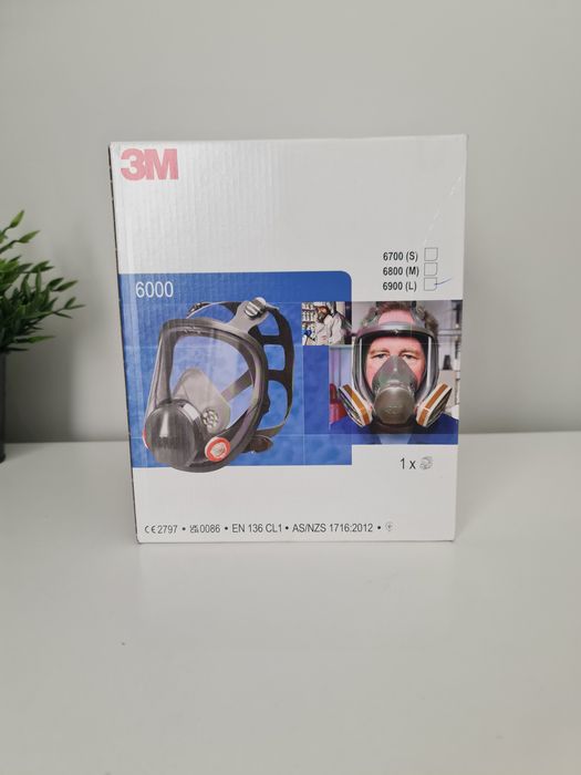 Maska pełnotwarzowa 3m r L