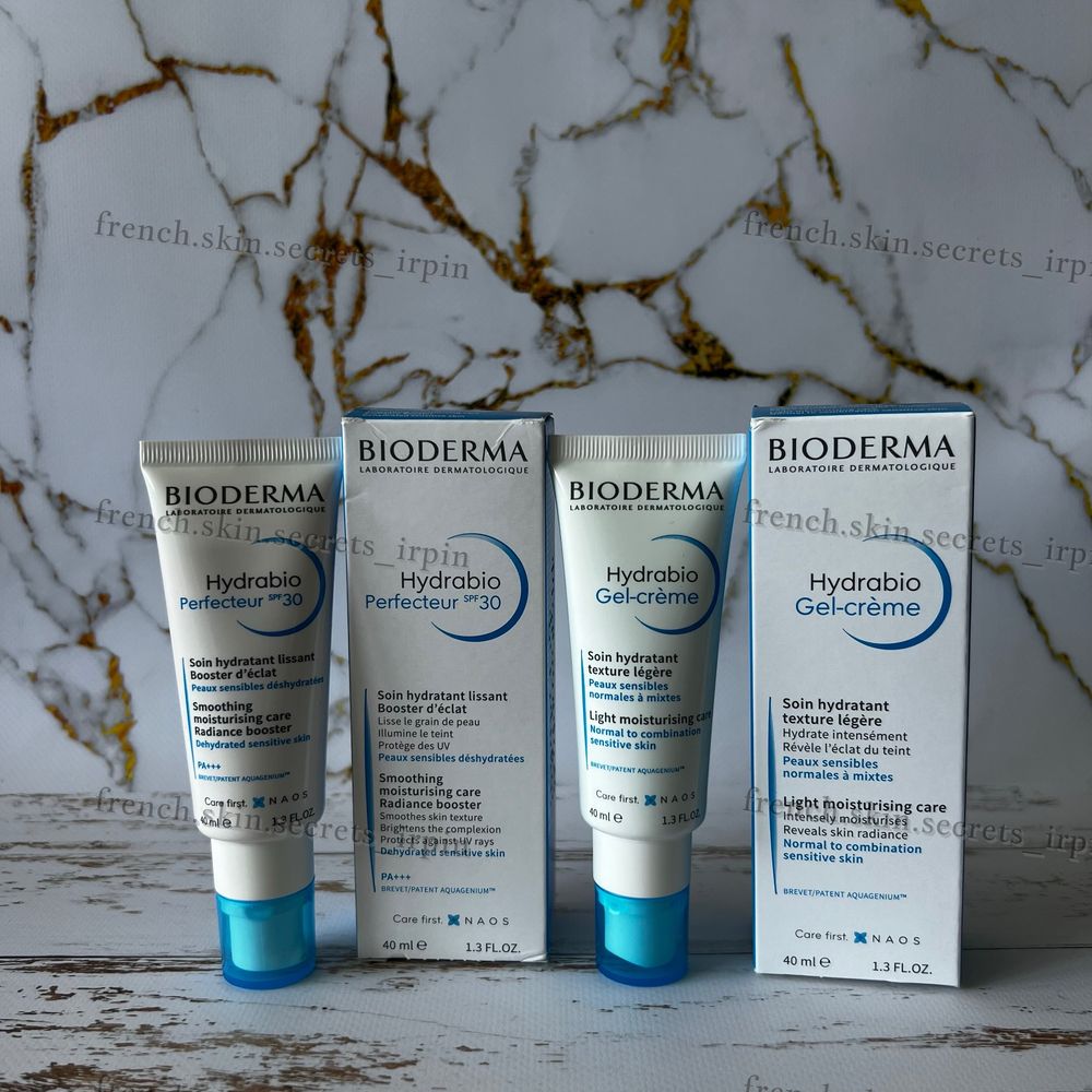 Гель-крем Крем Bioderma Hydrabio Gel-Creme Perfecteur spf30 40 обличчя