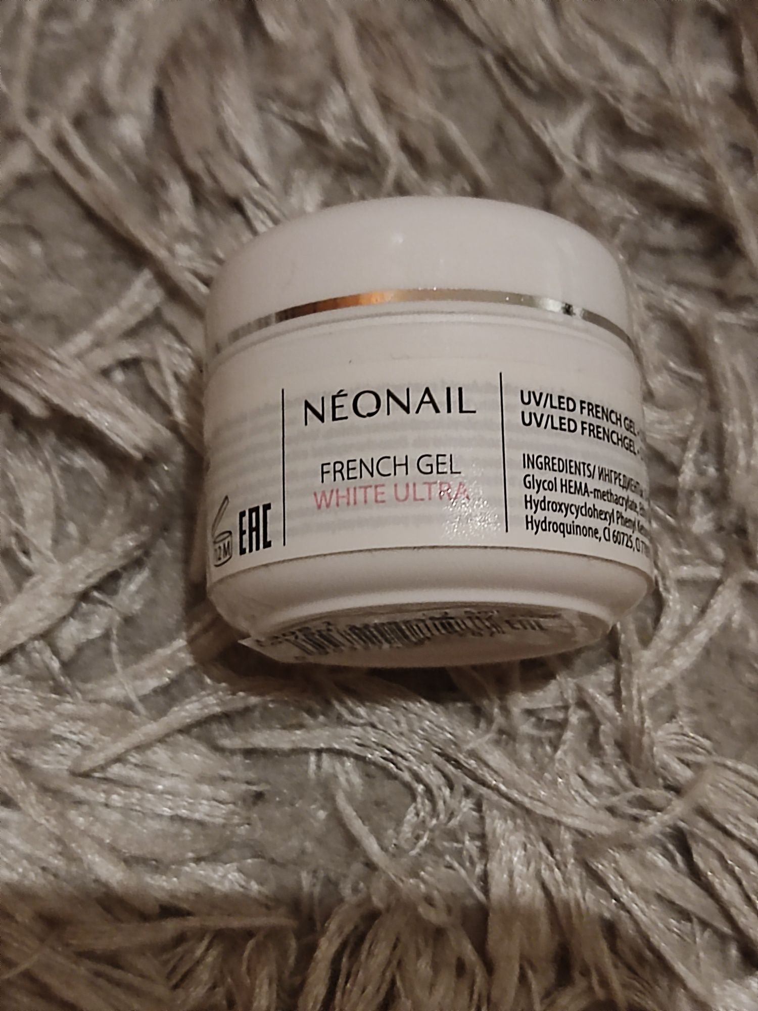 Nowy żel do paznokci neonail french gel white ultra manicure pedicure