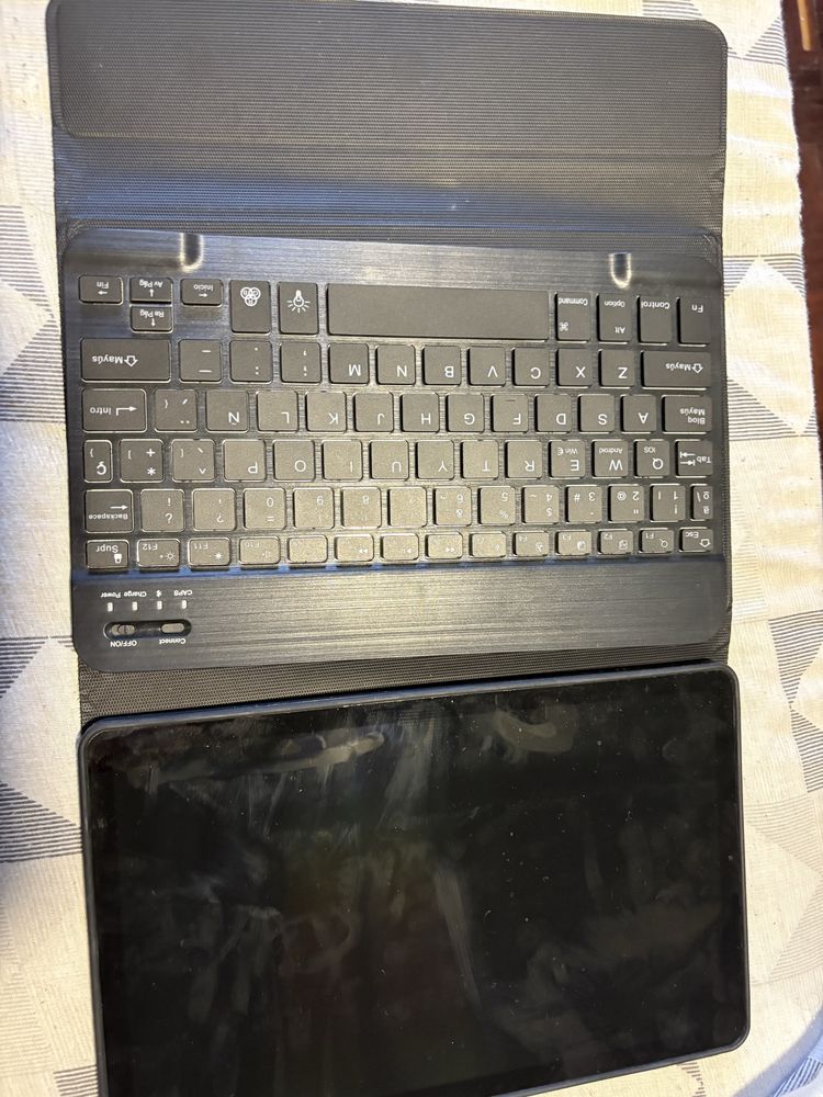 Capa e teclado para tab s6 lite