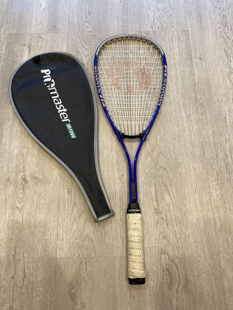 3 Raquetes de squash (Wilson, Promaster e Artengo)