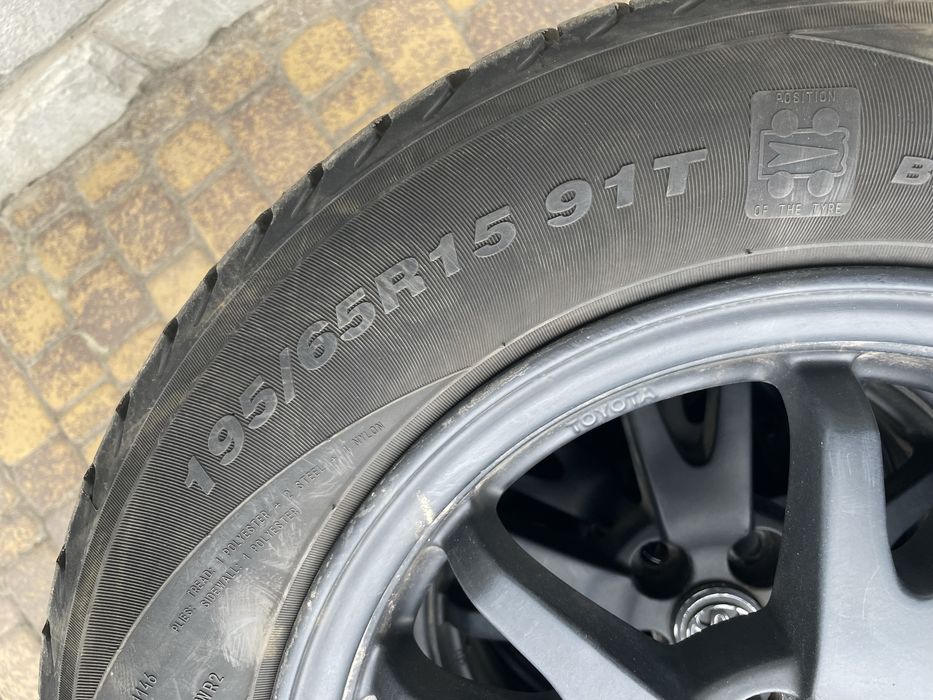 Колеса в сборе r 15 с датчиками давления
